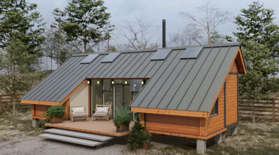 Minimalist modern house design – coziest tiny house