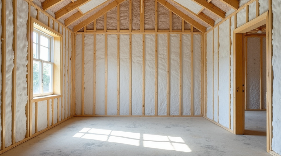 Differences in R-values with fiberglass insulation